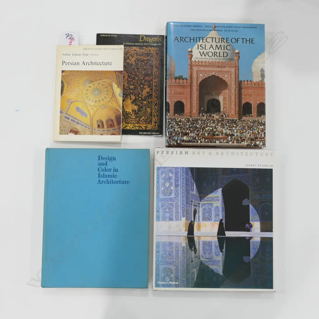 FIVE PUBLICATIONS: PERSIAN ARCHITECTURE Image 1++